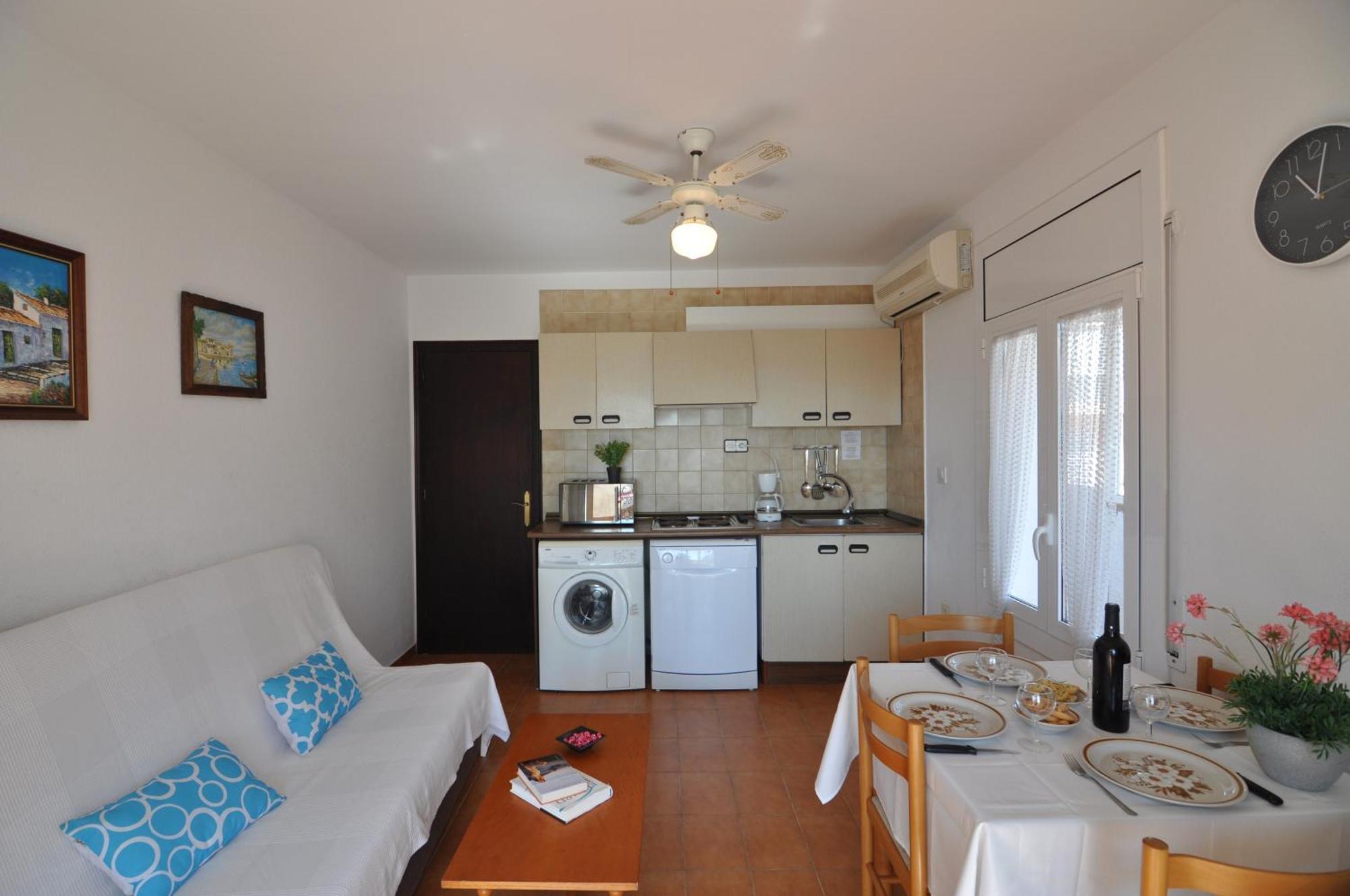Апартаменты Rnet - Playa Sol - Roses Costa Brava Santa Margarita  Экстерьер фото